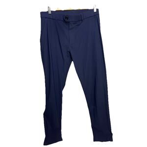 Greyson Montauk Pants Mens 32x32 Blue Stretch Performance Golf Trouser Casual